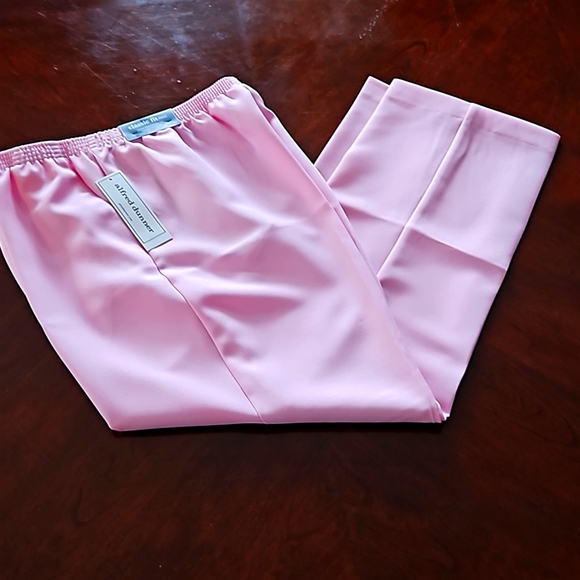 Womens Alfred Dunner Pink Size 16 Classic Pants - Picture 1 of 5